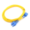 Cable del duplex 3.0m m G657A Lszh del solo modo del cordón de remiendo de la fibra óptica del SC UPC-SC UPC